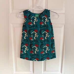 NWT Little Green Radicals | Over The Sea Twirl Dress | 3-4 years